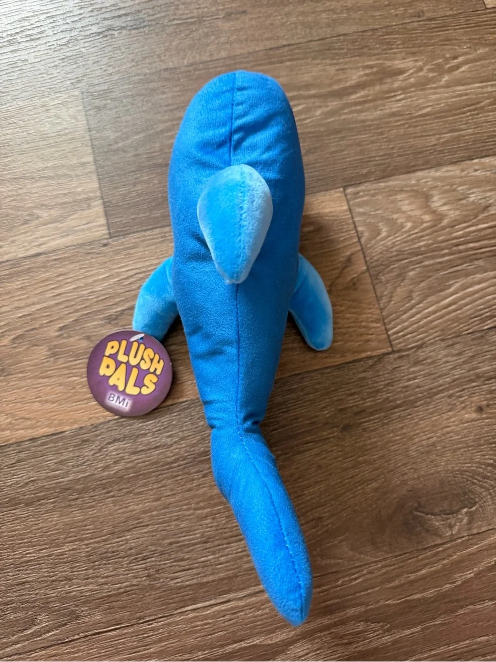 NWT BMI Plush Pals Stuffed Toy Blue Shark